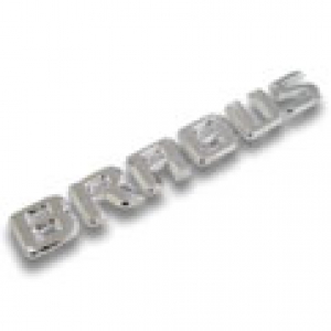 BRABUS logo for tailgate, chrome-plated
