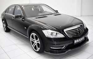 Brabus W221 Front Add On Spoiler for Sport Package