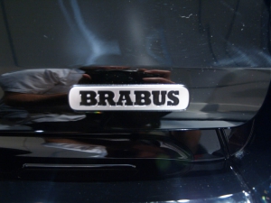 BRABUS Name Plate at rear panel door