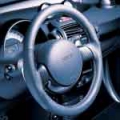 Brabus Steering wheel paddle shift with sports steering wheel, grey
