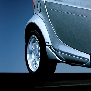 Brabus Rear Side Flaps - Cabrio