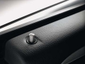 AMG door pin. Round, brushed stainless steel, for front doors